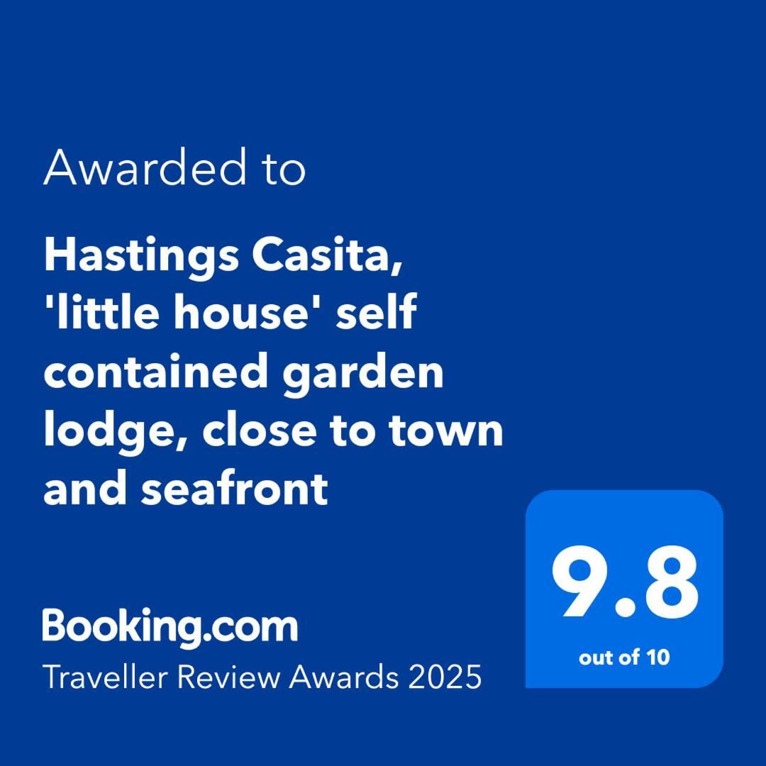 Hastings Casita, 'Little House' Self Contained Garden Lodge, Close To Town And Seafront Zewnętrze zdjęcie